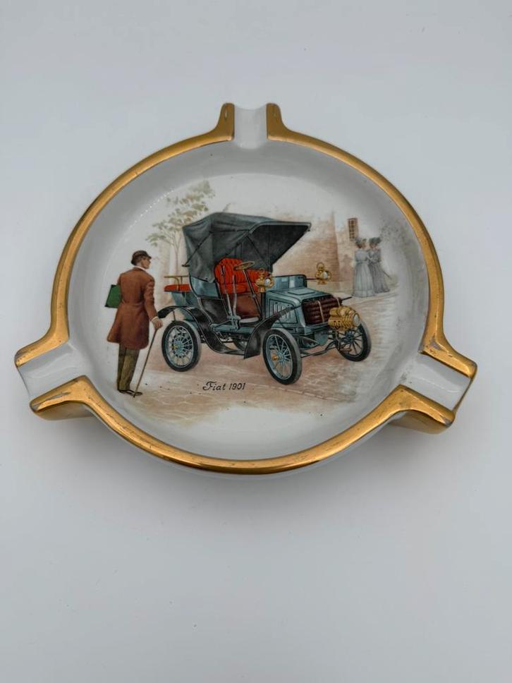 Asbak Fiat 1901, Antiek en Kunst, Antiek | Porselein, Ophalen of Verzenden