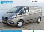 Ford Transit Custom 340 1.0 130PK PHEV Benzine Plug In Hybri, Auto's, Gebruikt, 4 cilinders, Bruin, Parkeersensor