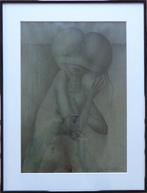 JEF VAN TUERENHOUT / FIGURATIE / KLEUROFFSET / 54x41cm KADER, Ophalen of Verzenden