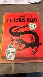 Tintin ‘Le lotus bleu’, Boeken, Gelezen, Ophalen of Verzenden