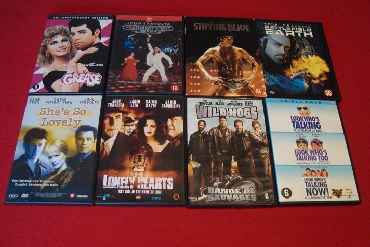 24 dvd's met john travolta, Cd's en Dvd's, Dvd's | Actie, Actiekomedie, Ophalen of Verzenden