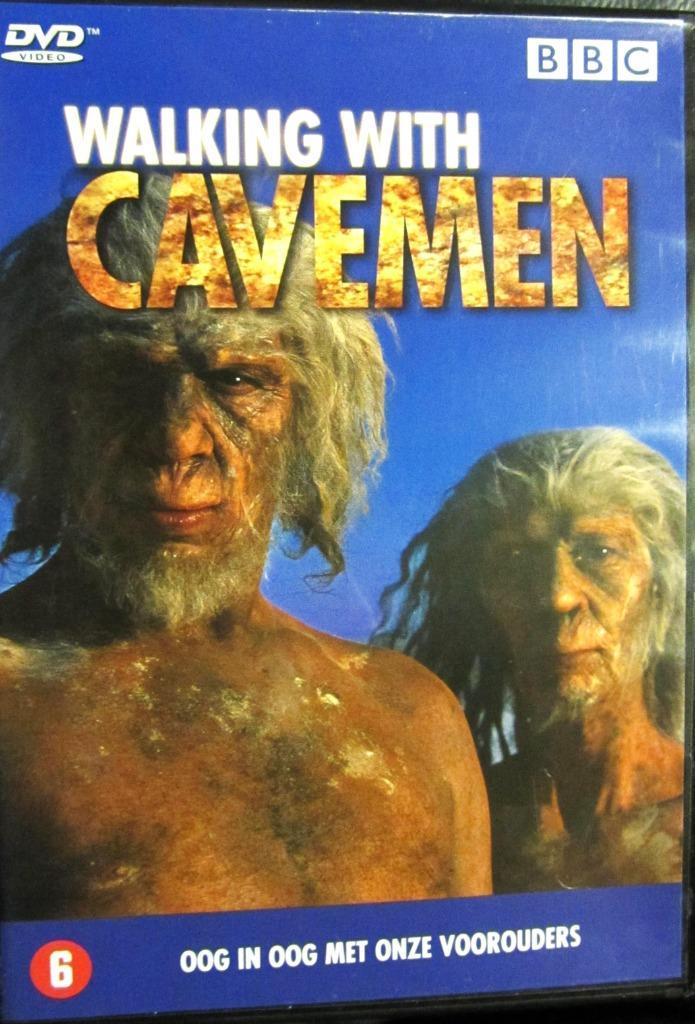 DVD ACTIE/GESCHIEDENIS- WALKING  WITH CAVEMEN, Cd's en Dvd's, Dvd's | Actie, Zo goed als nieuw, Overige genres, Alle leeftijden
