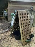 Houten wijnrek, Antiek en Kunst, Curiosa en Brocante, Ophalen