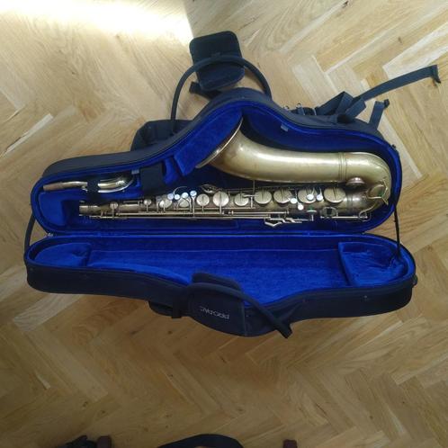 Saxophone Tenor Conn Lady Face 1936, Musique & Instruments, Instruments à vent | Saxophones, Utilisé, Ténor, Avec valise, Enlèvement