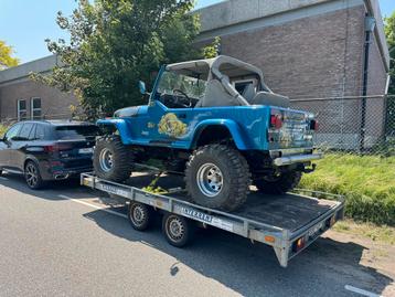 Jeep wrangler met CJ7 V8 AMC 360 in onderdelen beschikbaar voor biedingen