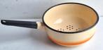 Jolie ancienne passoire émaillée vintage, Enlèvement ou Envoi