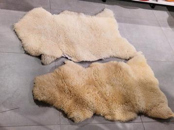 Set van 2 schapenvachten , samen voor 30 euro beschikbaar voor biedingen