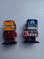 Iron man + captain america brickheadz, Ophalen of Verzenden, Zo goed als nieuw, Complete set, Lego