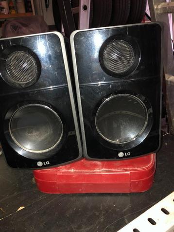 2 petits baffles, Enlèvement, Utilisé