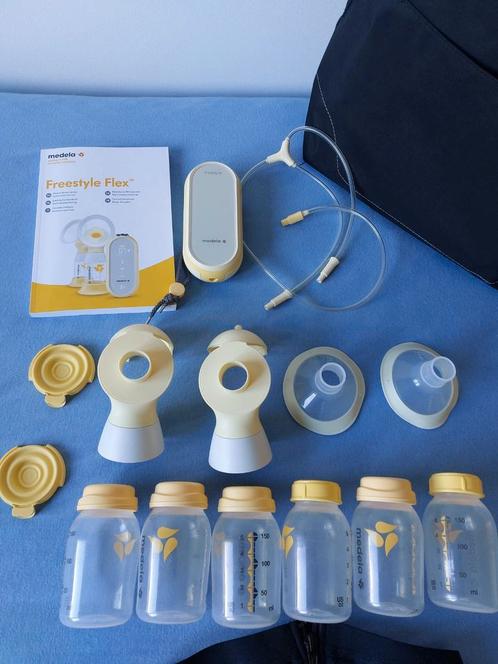 Medela Freestyle Flex en handsfree cups!, Kinderen en Baby's, Babyvoeding en Toebehoren, Zo goed als nieuw, Ophalen