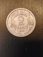 Pièce de monnaie de 2 francs 1941, Timbres & Monnaies, Monnaies | Europe | Monnaies euro, Enlèvement ou Envoi, Monnaie en vrac