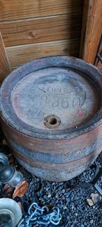 Oude bierton uit Leuven, Tuin en Terras, Ophalen