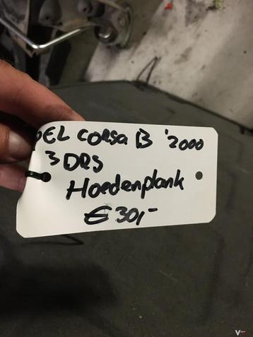 Opel Corsa B 3 drs  2000 Hoedeplank beschikbaar voor biedingen