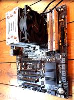 intel i7-4790k + Z87 Asrock Extreme4 +16GB RAM +luchtkoeler, Computers en Software, Moederborden, Ophalen, Gebruikt, DDR3, LGA 1150