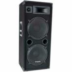 IBIZA-SOUND STAR212 3-Weg Disco speaker 2x 12 inch 750Watt, Ophalen of Verzenden, Nieuw, Overige typen