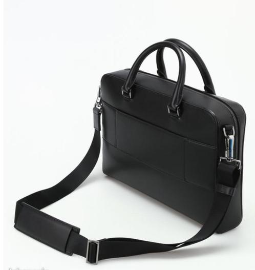 Zwarte leren aktetas van Michael Kors, Handtassen en Accessoires, Tassen | Schooltassen, Nieuw, Aktetas of Boekentas, 40 tot 50 cm