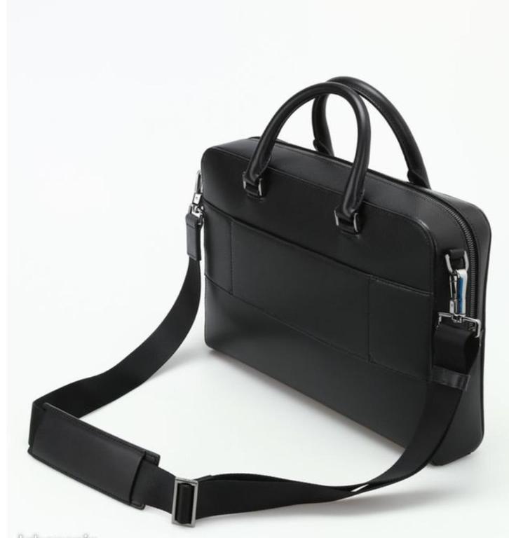 Zwarte leren aktetas van Michael Kors, Handtassen en Accessoires, Tassen | Schooltassen, Nieuw, Aktetas of Boekentas, 40 tot 50 cm