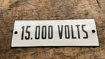 Electriciteitsbordje emaille, Ophalen of Verzenden, Zo goed als nieuw