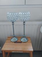 bougeoires décoratifs en verre, Ophalen, Gebruikt