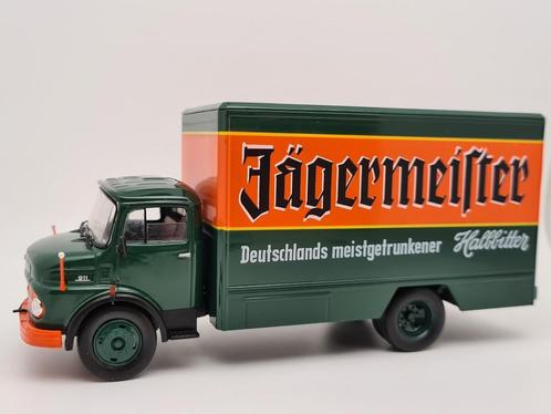 Camion Mercedes Benz L1113 Jägermeister DeAgostini 1:43, Hobby & Loisirs créatifs, Voitures miniatures | 1:43, Comme neuf, Bus ou Camion