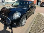 Mini cooper 5 deurs, Auto's, Zwart, Leder en Stof, Zwart, Handgeschakeld