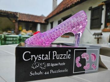 3D crystal puzzel schoen Assepoester  beschikbaar voor biedingen