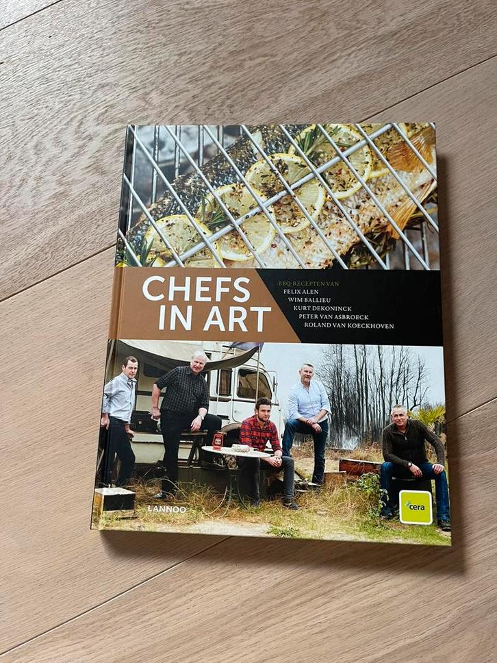 Peter Van Asbroeck - Chefs in art, Boeken, Kookboeken, Zo goed als nieuw, Ophalen