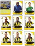 Panini Pro League 2015 / 9 stickers Lierse, Verzamelen, Verzenden, Zo goed als nieuw, Poster, Plaatje of Sticker