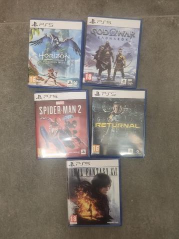 ps5 games beschikbaar voor biedingen
