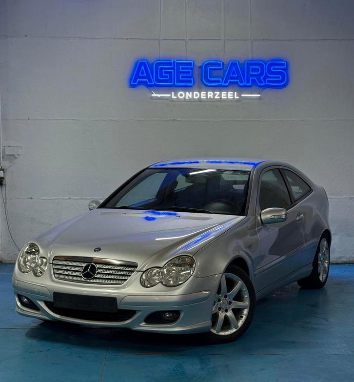 Mercedes C classe C180 Kompressor Essence, Autos, Mercedes-Benz, Entreprise, Classe C, ABS, Phares directionnels, Régulateur de distance