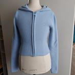 Blauw gilet/trui met kap van Camille mt 164/14j, Gebruikt, Meisje, Trui of Vest, JBC