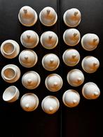 Botervlootjes porselein horeca kwaliteit, Ophalen, Gebruikt, Tafelaankleding