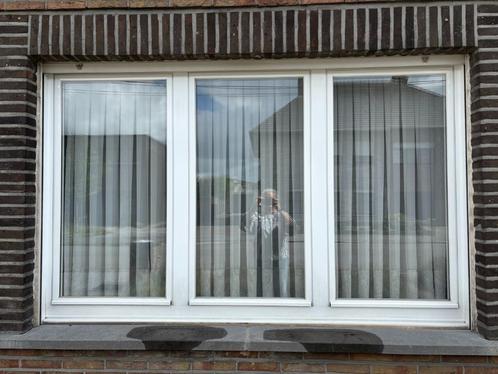 set van 12 aluminium ramen, Doe-het-zelf en Bouw, Raamkozijnen en Schuifdeuren, Gebruikt, Raamkozijn, Aluminium, 75 tot 150 cm