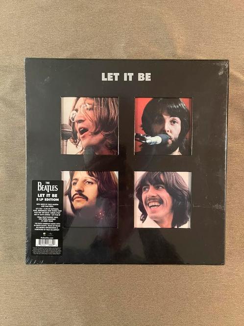 The Beatles Let It Be 5 LP vinyl + book box set sealed mint, Cd's en Dvd's, Vinyl | Pop, Zo goed als nieuw, Ophalen of Verzenden