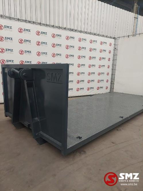 Afzetcontainer plateau SMZ 6000x2500mm, Zakelijke goederen, Machines en Bouw | Keten en Containers