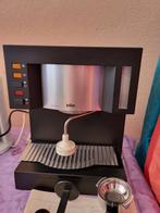Espressomachine Braun, Elektronische apparatuur, Koffiezetapparaten, Ophalen of Verzenden, Zo goed als nieuw