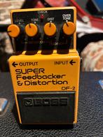 BOSS SUPER FEEDBACKER AND DISTORTION DF-2, Muziek en Instrumenten, Ophalen of Verzenden, Gebruikt, Reverb