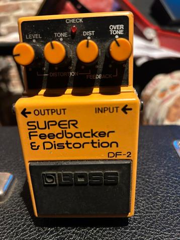 BOSS SUPER FEEDBACKER AND DISTORTION DF-2 beschikbaar voor biedingen