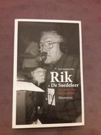 Rik De Saedeleer Memoires, Enlèvement ou Envoi