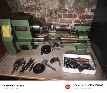 Ferm MD-350 metaaldraaibank — met  accessoires  beschikbaar voor biedingen