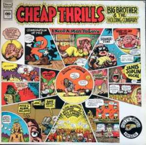 Big Brother & the holding company  - Cheap Thrills LP-NIEUW, Cd's en Dvd's, Vinyl | Rock, Zo goed als nieuw, Poprock, 12 inch