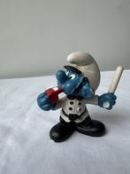 Politie smurf Schleich 1981 / 20123, Ophalen of Verzenden, Gebruikt, Overige Smurfen, Poppetje, Figuurtje of Knuffel