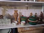 lot brocante onyx, biscuit, verres, vintage, service japon.., Divers, Enlèvement, Utilisé
