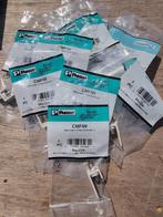 Panduit Mini-Com F-Type Couplers (coax, 10 stuks, nieuw), Audio, Tv en Foto, Audiokabels en Televisiekabels, Ophalen of Verzenden