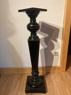 Biedermeier Zwarte houten pilaar, Ophalen of Verzenden, Zo goed als nieuw