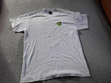 t-shirt wit/groen merk huf – maat l  beschikbaar voor biedingen