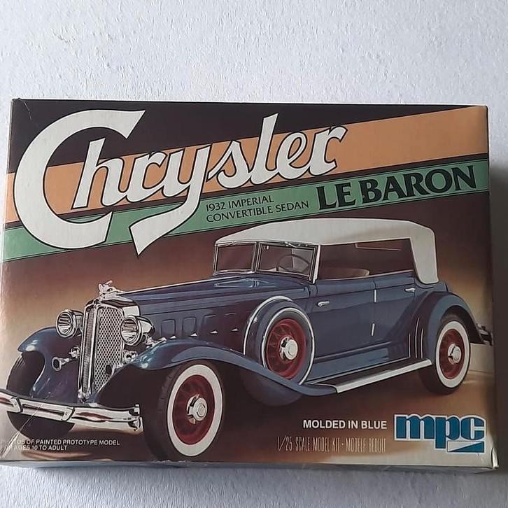 CHRYSLER LE BARON 1932 IMPERIAL CONVERTIBLE SALOON*KIT*, Hobby en Vrije tijd, Modelbouw | Auto's en Voertuigen, Nieuw, Auto, Groter dan 1:32