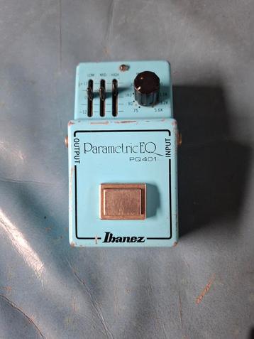 Ibanez Parametric EQ PQ 401 Pedal Vintage 1981 Japan beschikbaar voor biedingen