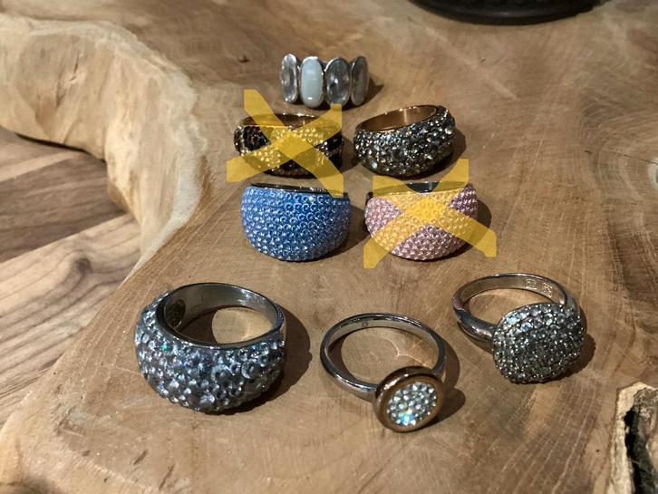 Bagues Victoria, Bijoux, Sacs & Beauté, Bagues, Comme neuf, Femme, 18 à 19, Autres couleurs, Fer ou Acier, Enlèvement ou Envoi