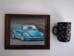 VW Kever kadertje, tas en t-shirt, Ophalen of Verzenden